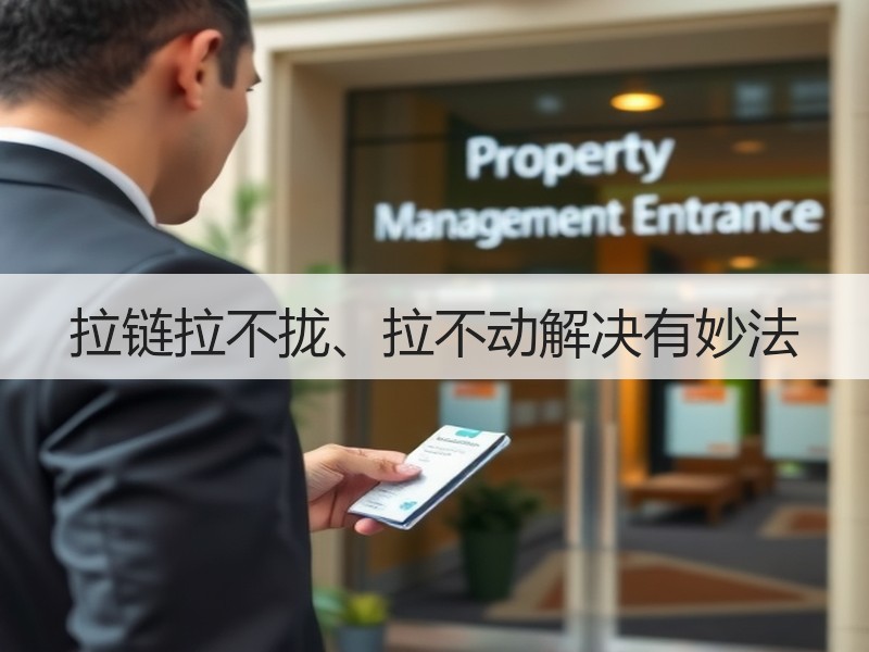 拉链拉不拢、拉不动解决有妙法