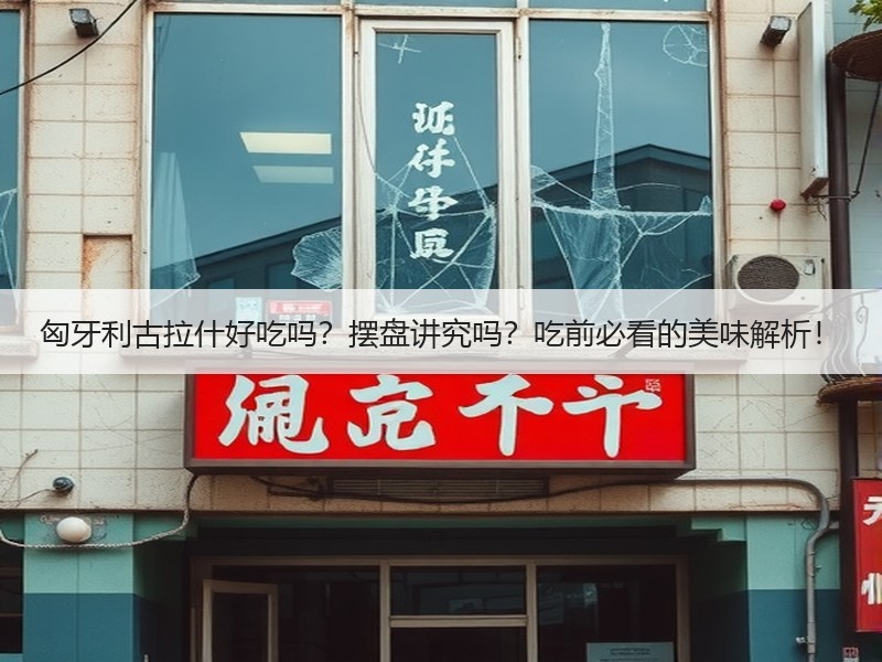 匈牙利古拉什好吃吗？摆盘讲究吗？吃前必看的美味解析！