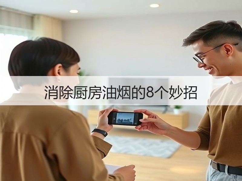 消除厨房油烟的8个妙招