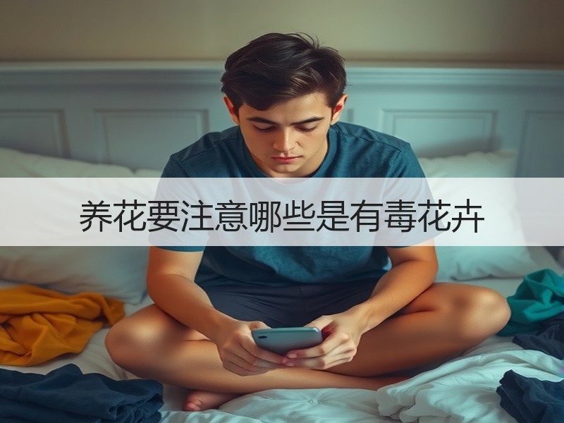 养花要注意哪些是有毒花卉