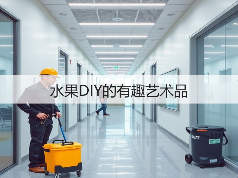 水果DIY的有趣艺术品