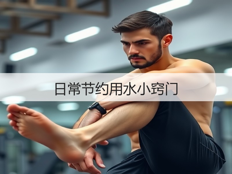 日常节约用水小窍门