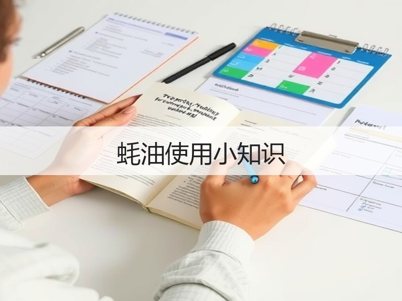 蚝油使用小知识