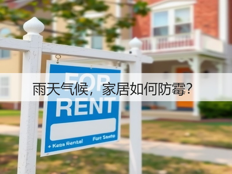 雨天气候，家居如何防霉？