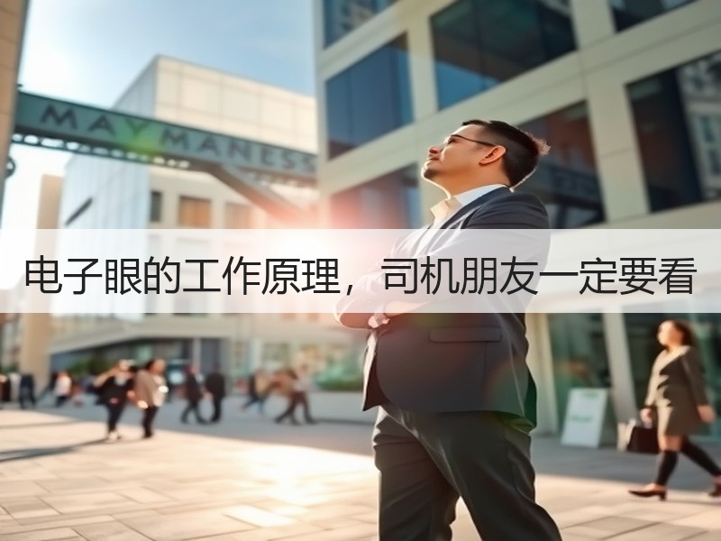电子眼的工作原理，司机朋友一定要看