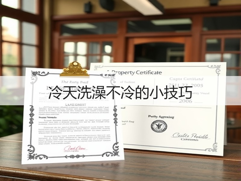 冷天洗澡不冷的小技巧