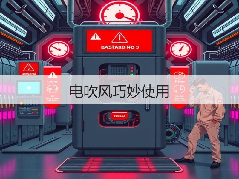 电吹风巧妙使用