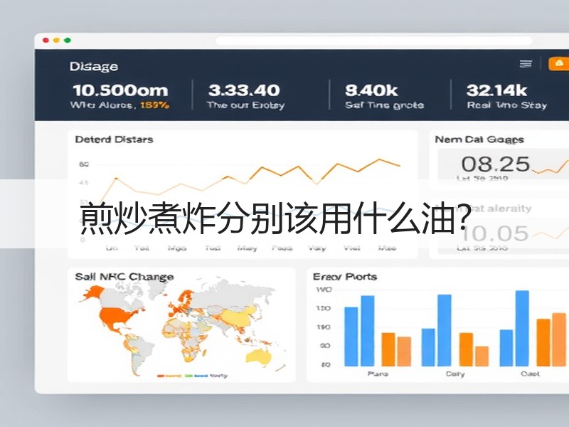 煎炒煮炸分别该用什么油？