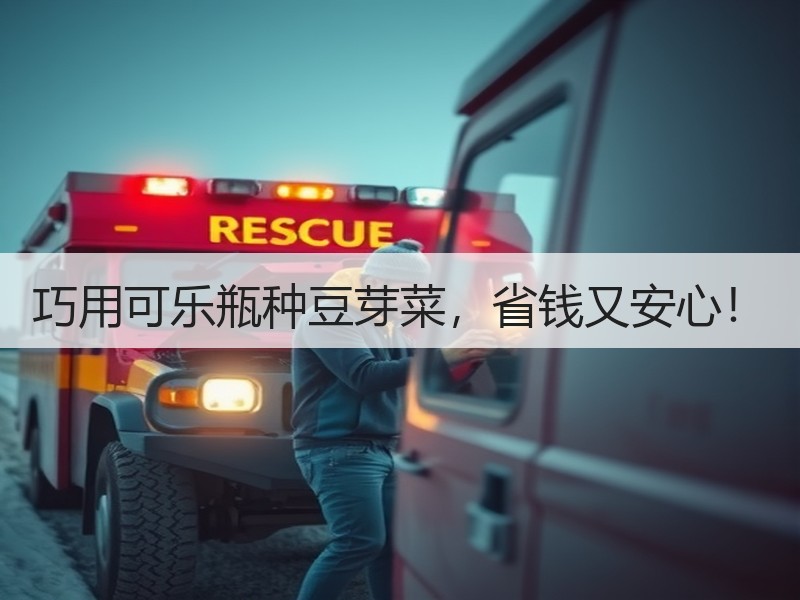 巧用可乐瓶种豆芽菜，省钱又安心！