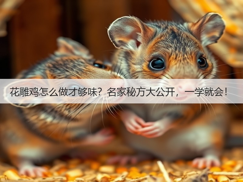 花雕鸡怎么做才够味？名家秘方大公开，一学就会！