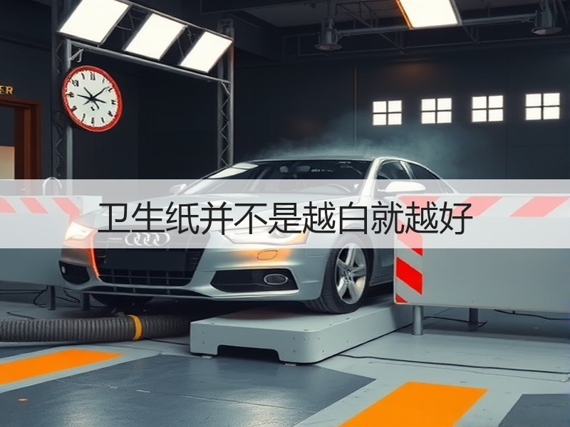 卫生纸并不是越白就越好