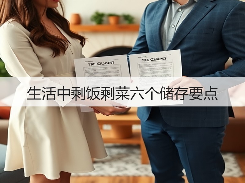 生活中剩饭剩菜六个储存要点