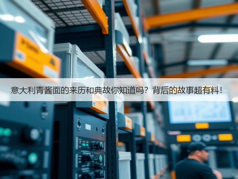 意大利青酱面的来历和典故你知道吗？背后的故事超有料！