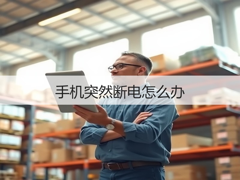 手机突然断电怎么办