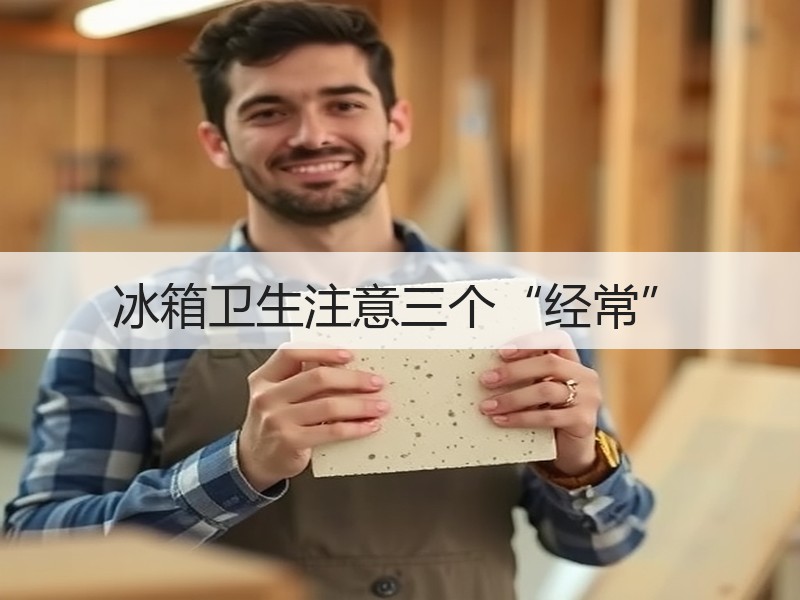 冰箱卫生注意三个“经常”