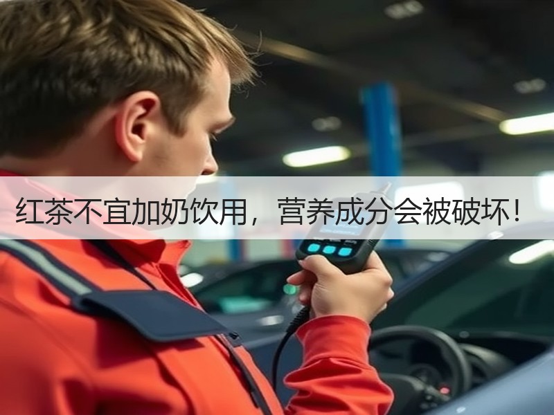 红茶不宜加奶饮用，营养成分会被破坏！