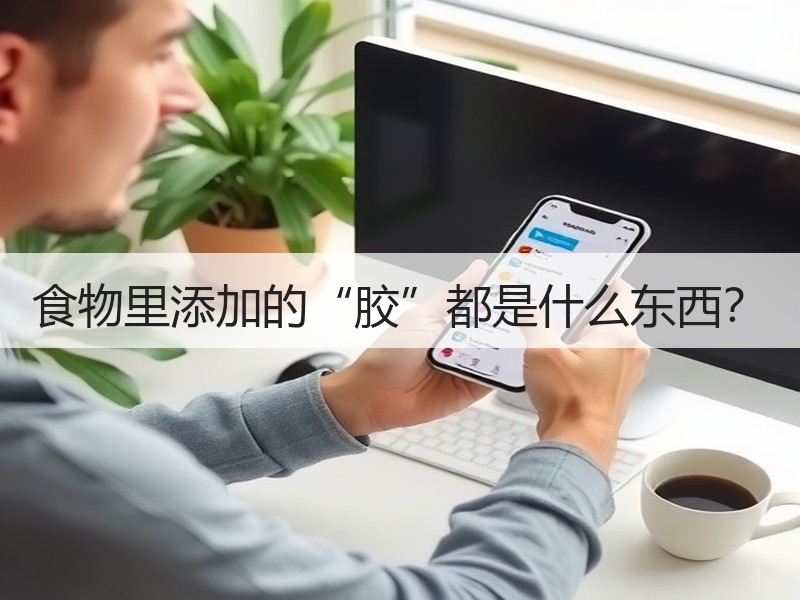 食物里添加的“胶”都是什么东西？