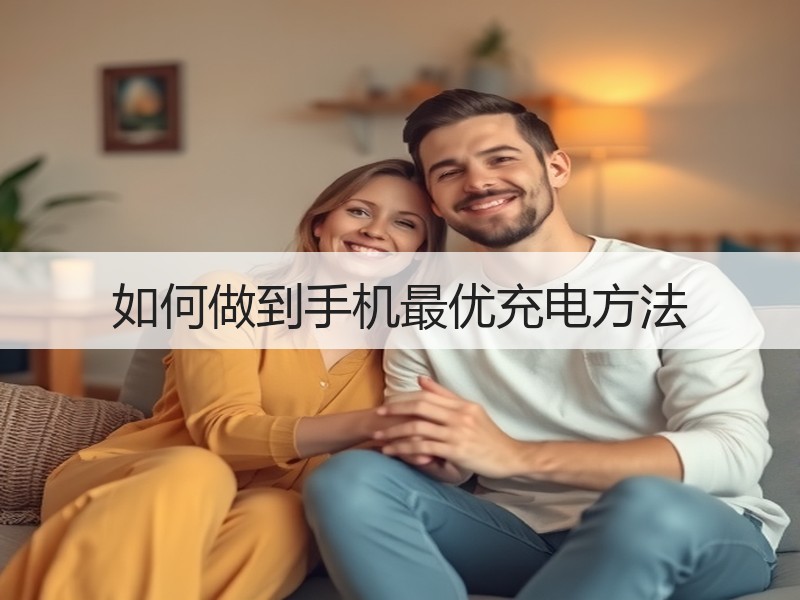 如何做到手机最优充电方法