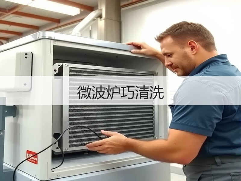 微波炉巧清洗