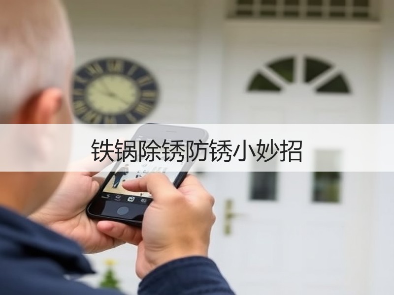 铁锅除锈防锈小妙招