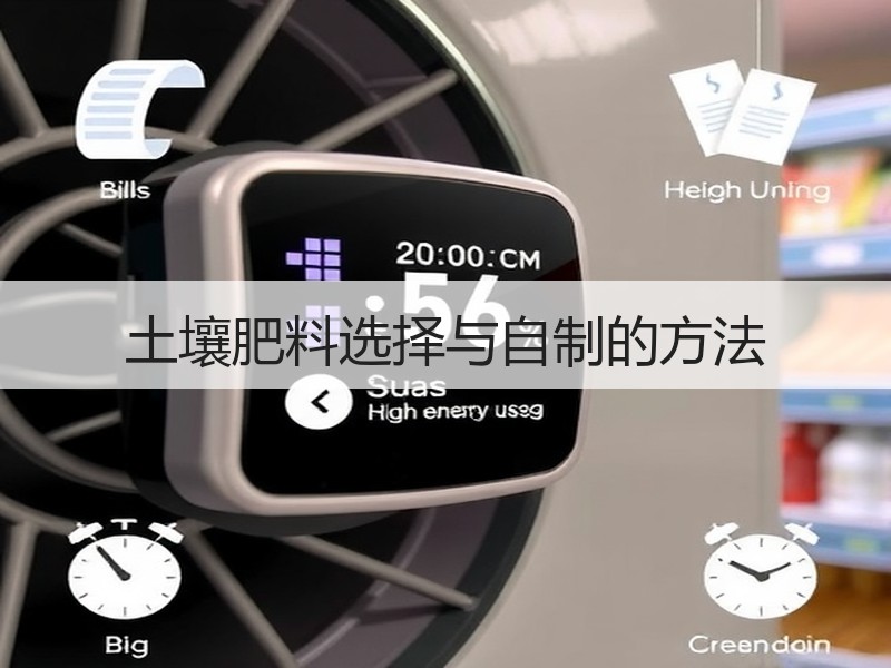 土壤肥料选择与自制的方法