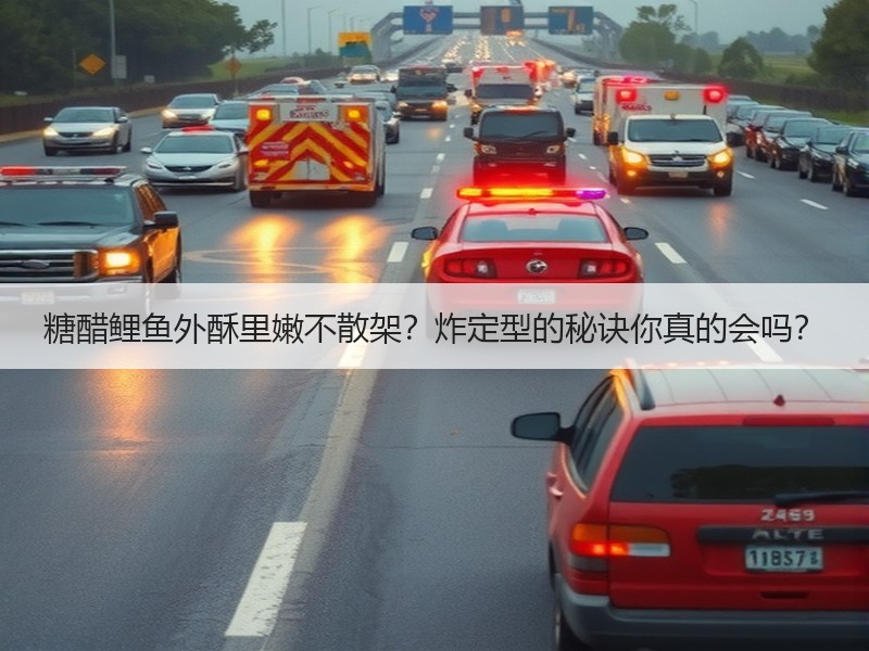 糖醋鲤鱼外酥里嫩不散架？炸定型的秘诀你真的会吗？