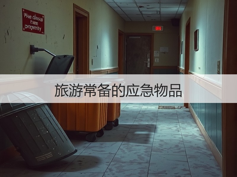 旅游常备的应急物品