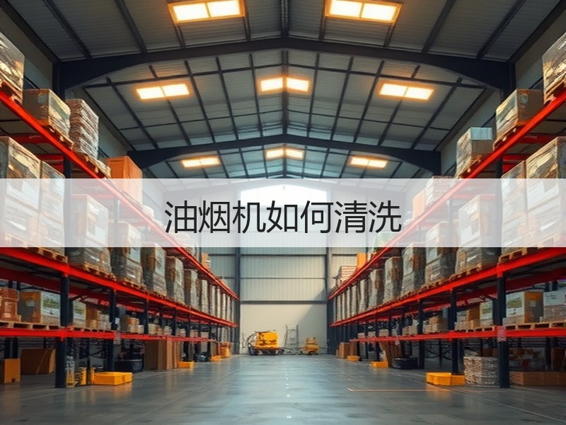 油烟机如何清洗