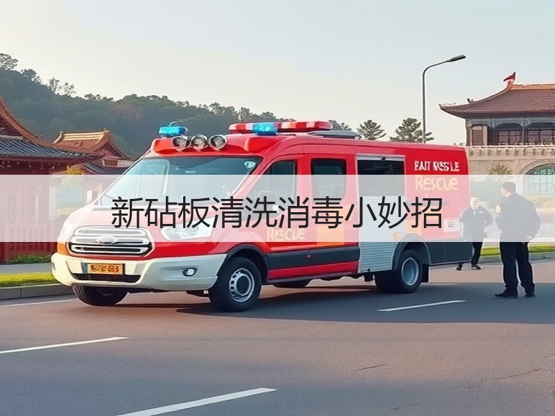 新砧板清洗消毒小妙招