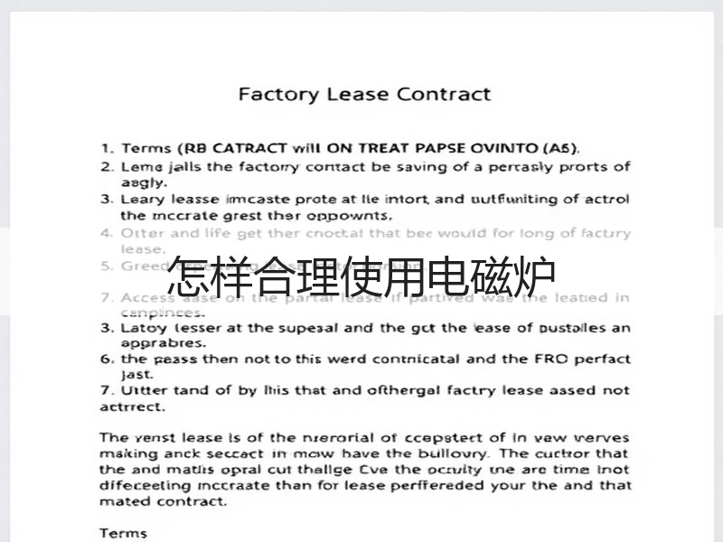 怎样合理使用电磁炉
