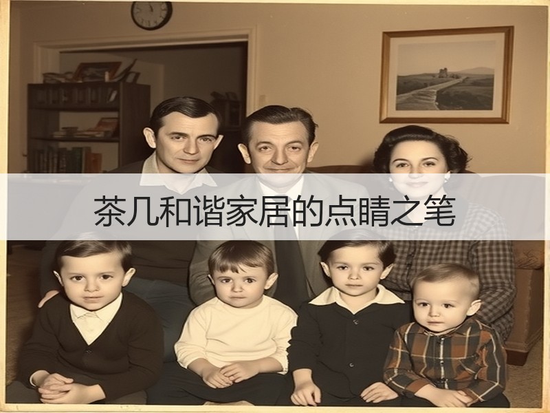 茶几和谐家居的点睛之笔