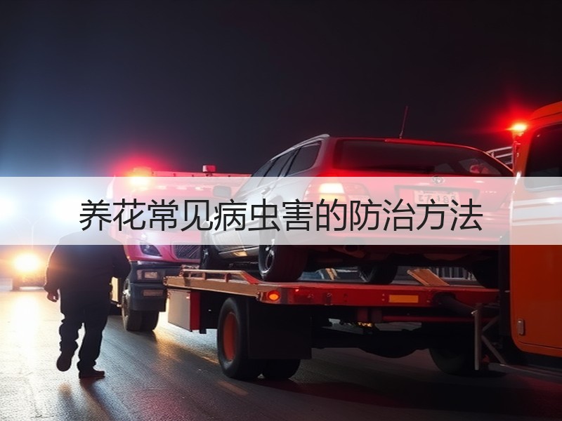 养花常见病虫害的防治方法