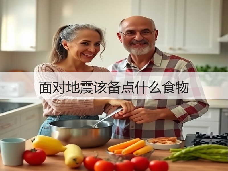 面对地震该备点什么食物
