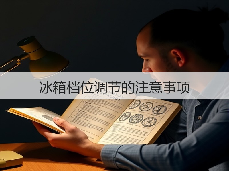 冰箱档位调节的注意事项