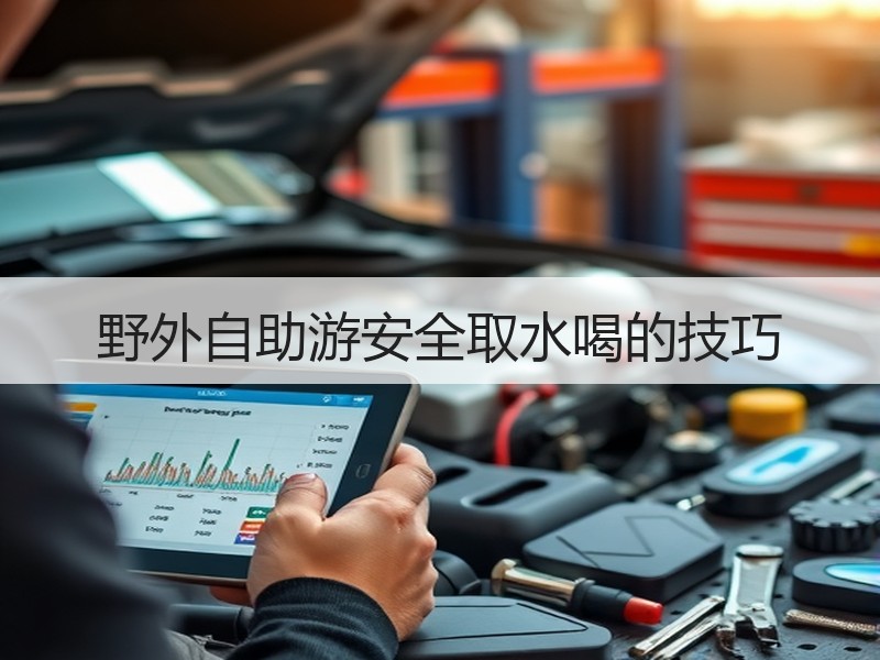 野外自助游安全取水喝的技巧