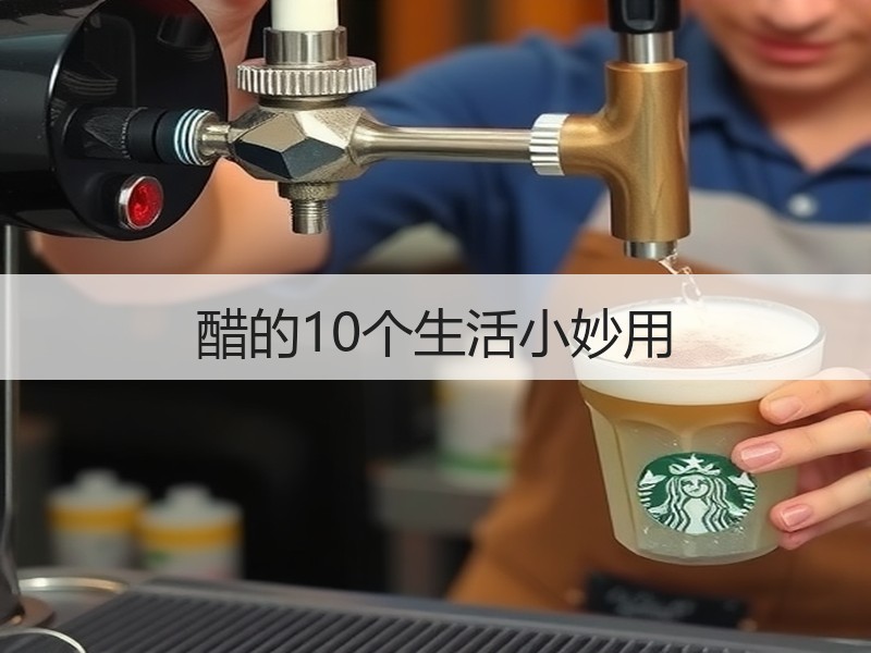 醋的10个生活小妙用