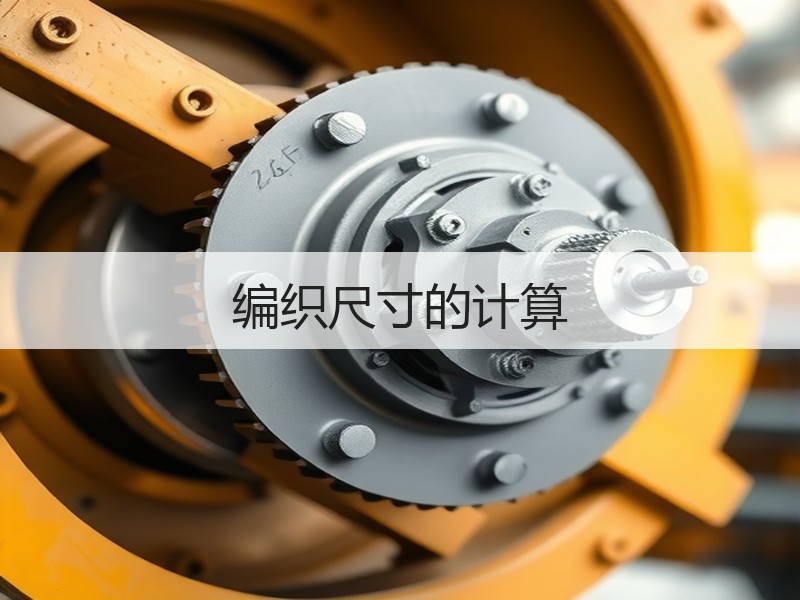 编织尺寸的计算
