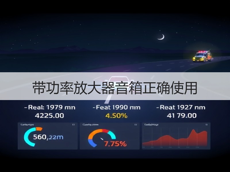 带功率放大器音箱正确使用