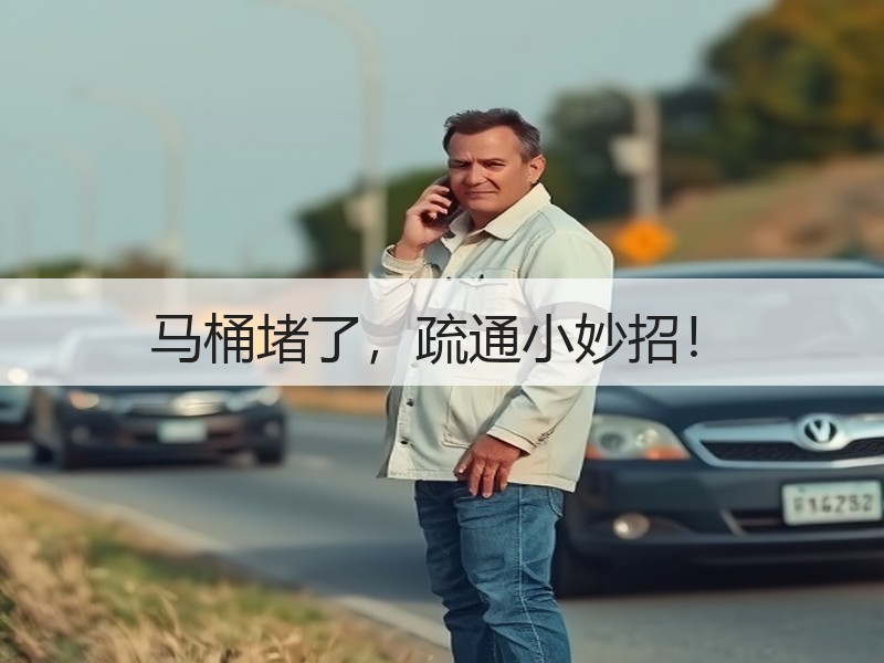 马桶堵了，疏通小妙招！