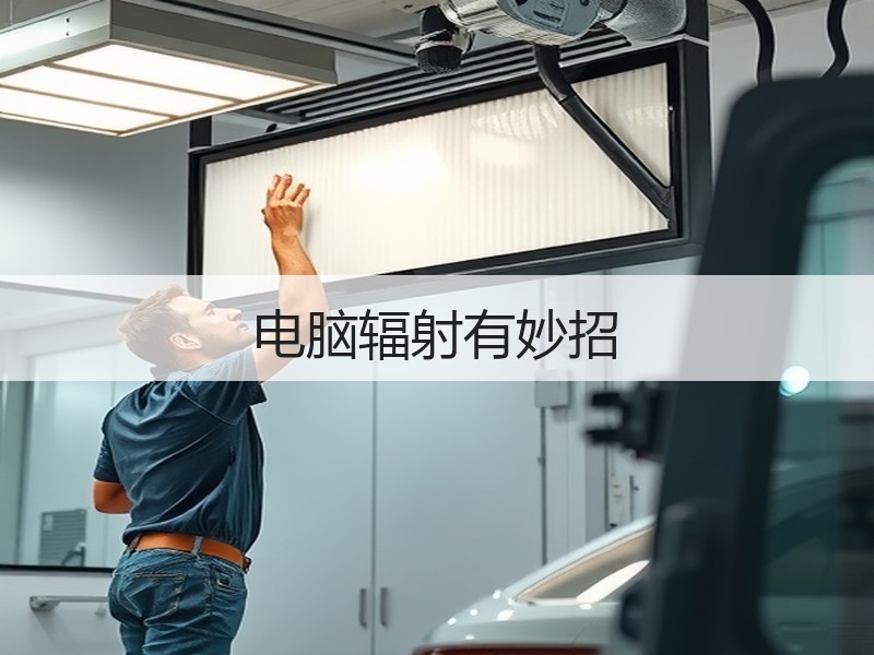 电脑辐射有妙招