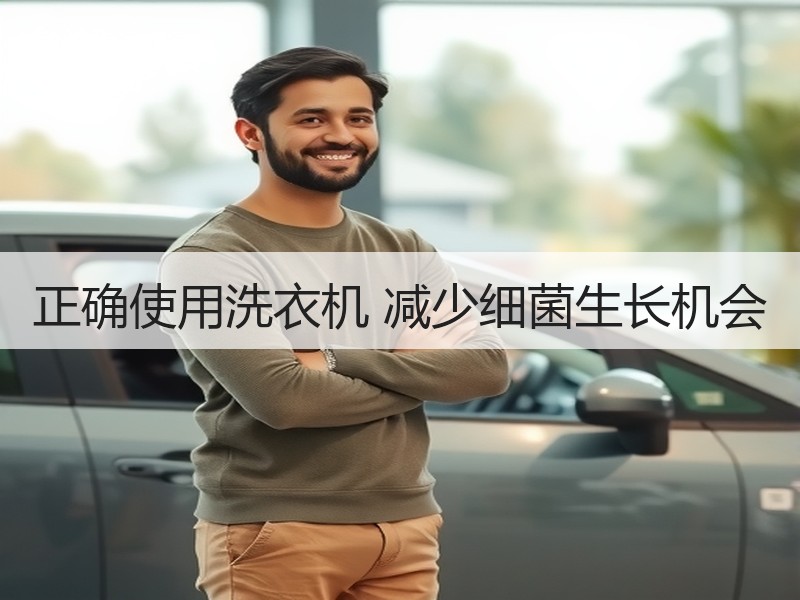 正确使用洗衣机 减少细菌生长机会