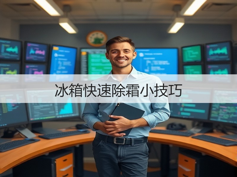 冰箱快速除霜小技巧