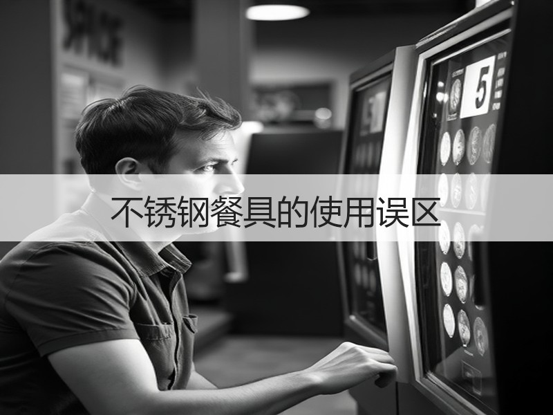 不锈钢餐具的使用误区