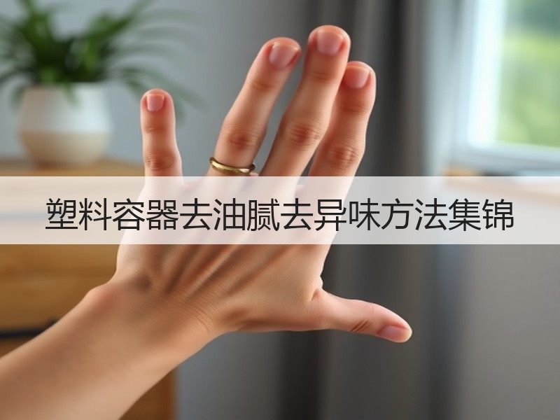 塑料容器去油腻去异味方法集锦
