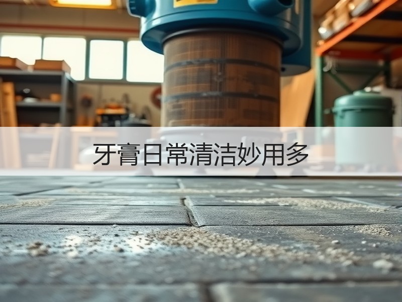 牙膏日常清洁妙用多