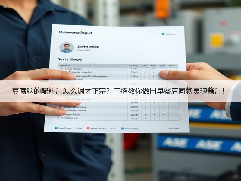 豆腐脑的配料汁怎么调才正宗？三招教你做出早餐店同款灵魂酱汁！