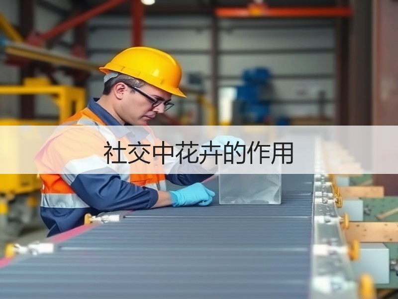 社交中花卉的作用