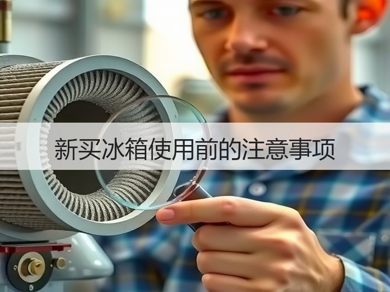 新买冰箱使用前的注意事项