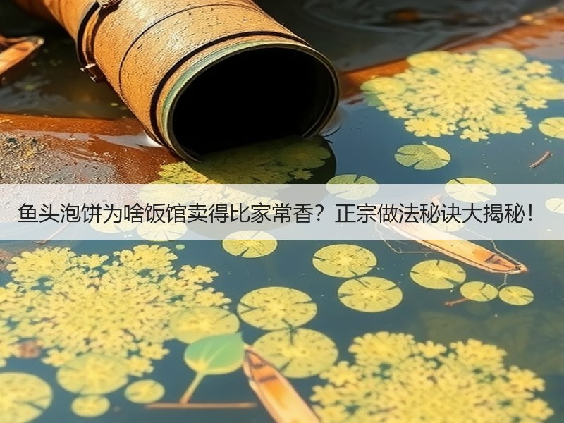 鱼头泡饼为啥饭馆卖得比家常香？正宗做法秘诀大揭秘！