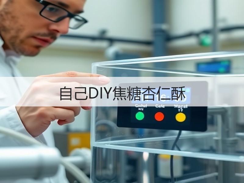 自己DIY焦糖杏仁酥